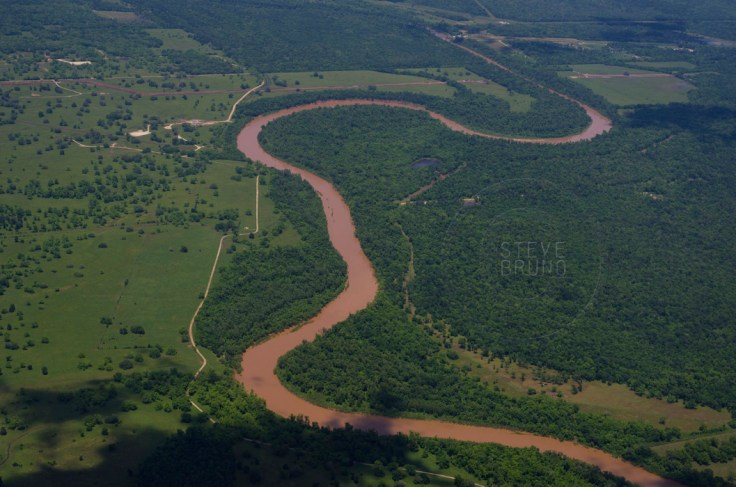 meandering river