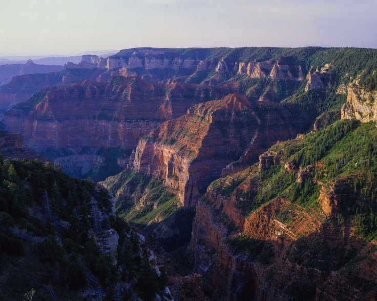 Grand Canyon looking south and east from Point Imperial by Steve Bruno, 1988