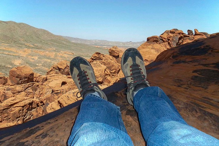 Valley Of Fire Overlook-Steve Bruno