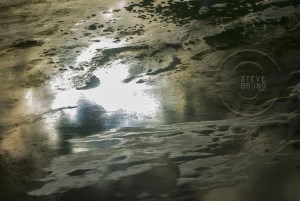 Sunlight on Great Salt Lake, Utah