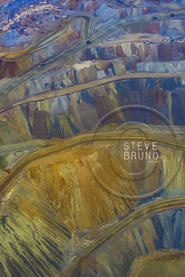 Open pit copper mine, Utah