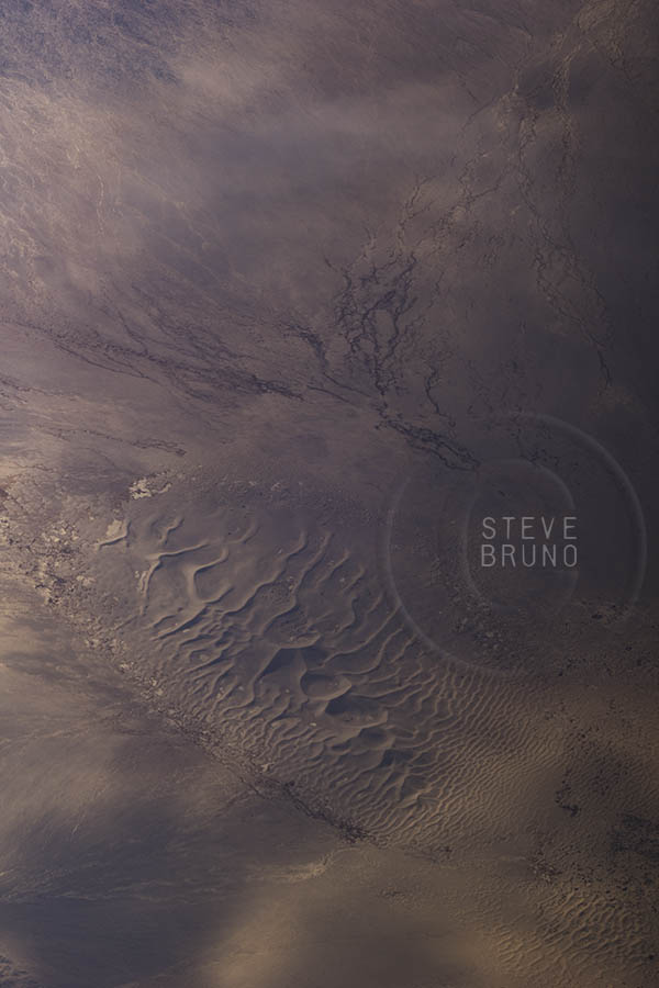 Desert Dunes near Death Valley, aerial, Steve Bruno