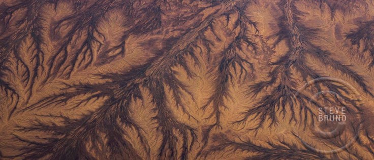 Wash patterns, northwestern New Mexico, Steve Bruno