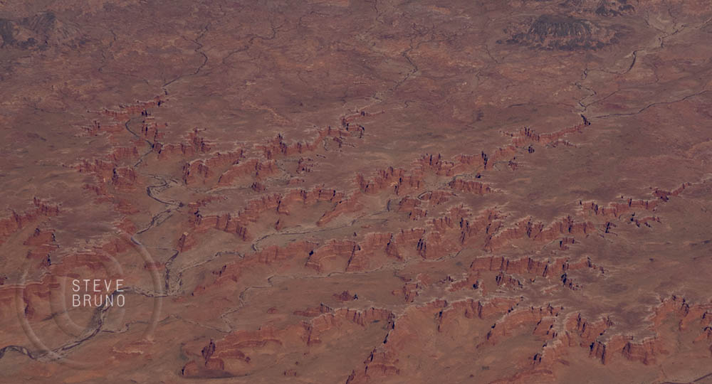 eroded mesas, Painted Desert, northern Arizona, Steve Bruno