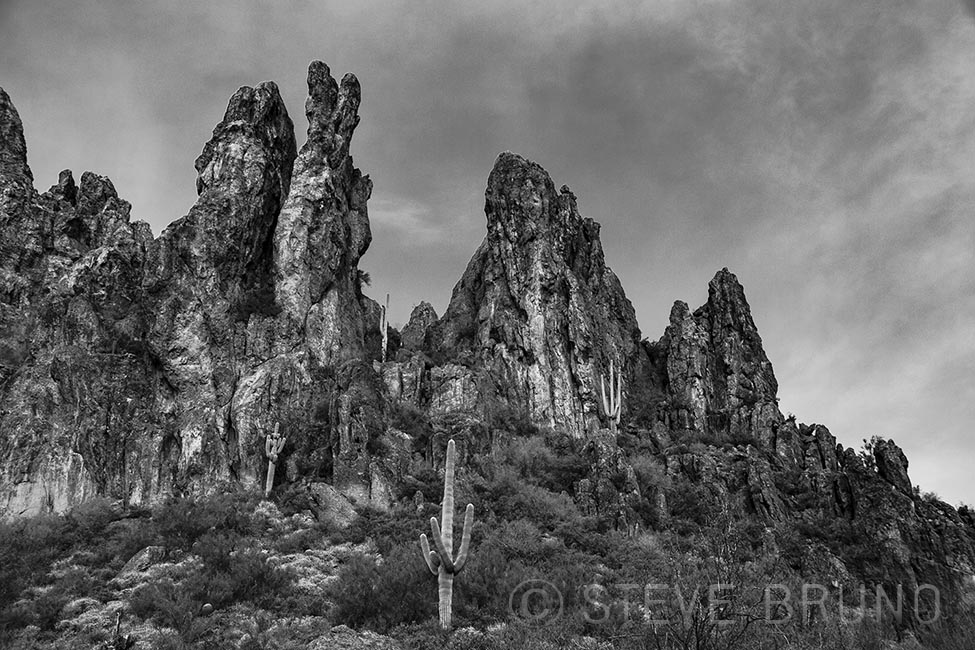 Superstition Wilderness, rock formations, Arizona, Steve Bruno