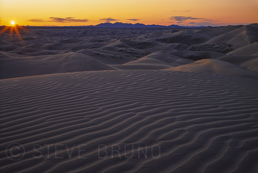 Sand dunes, California, Mojave Desert, Steve Bruno