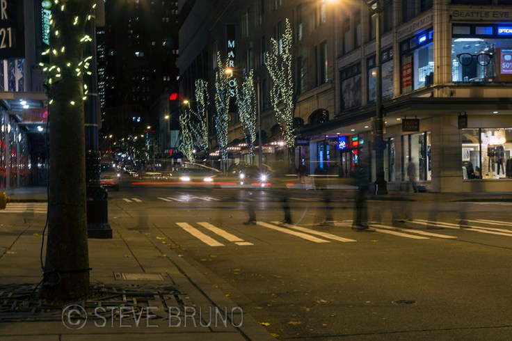 Seattle, ghosts, pedestrians