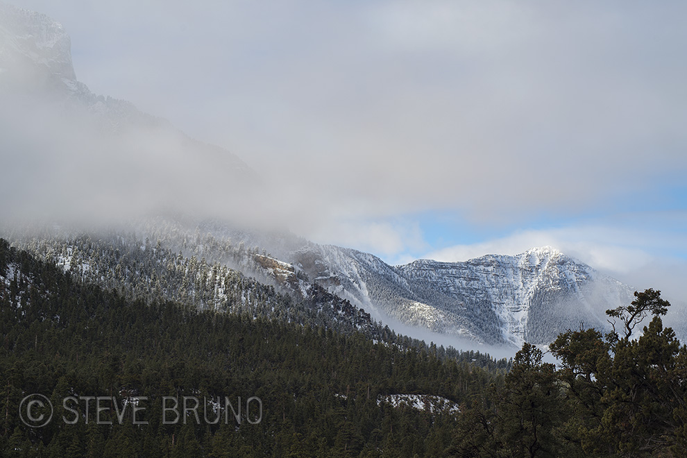 Mummy Mountain, Lee Canyon, Spring Mountains, Nevada