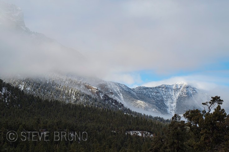 Mummy Mountain, Lee Canyon, Spring Mountains, Nevada