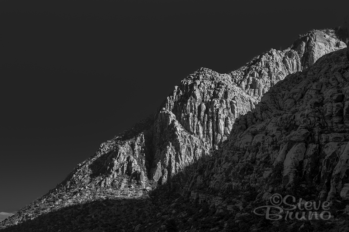 mountain light, Nevada, Steve Bruno